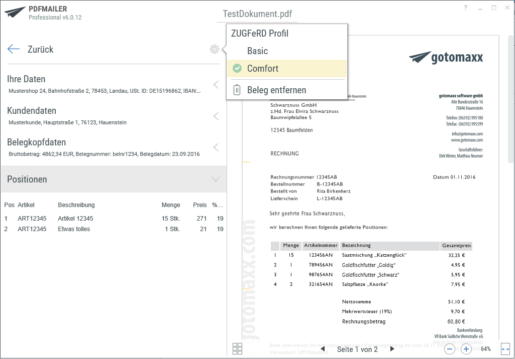 PDFMAILER_Preview_Edit_ZUGFERD
