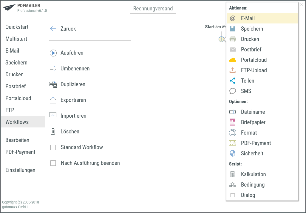 Neues Workflow-Element