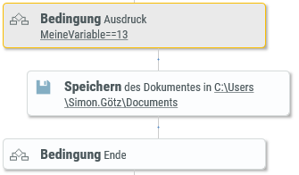 Workflow Bedingung