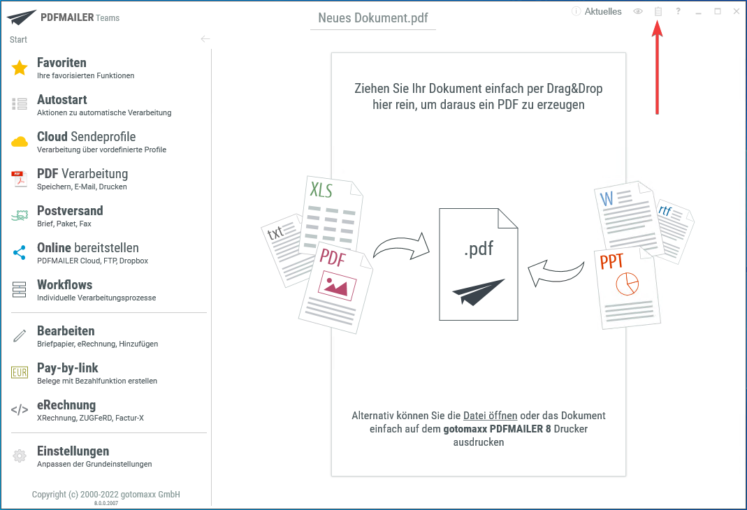 Zugriff auf die Protokolle durch den Benutzer